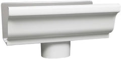 AMERIMAX Amerimax Home Products 27010 Gutter End Piece 5 in White