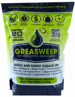 WAGO Greasweep 3701 Plant-based Absorbent 2 Lb Bag