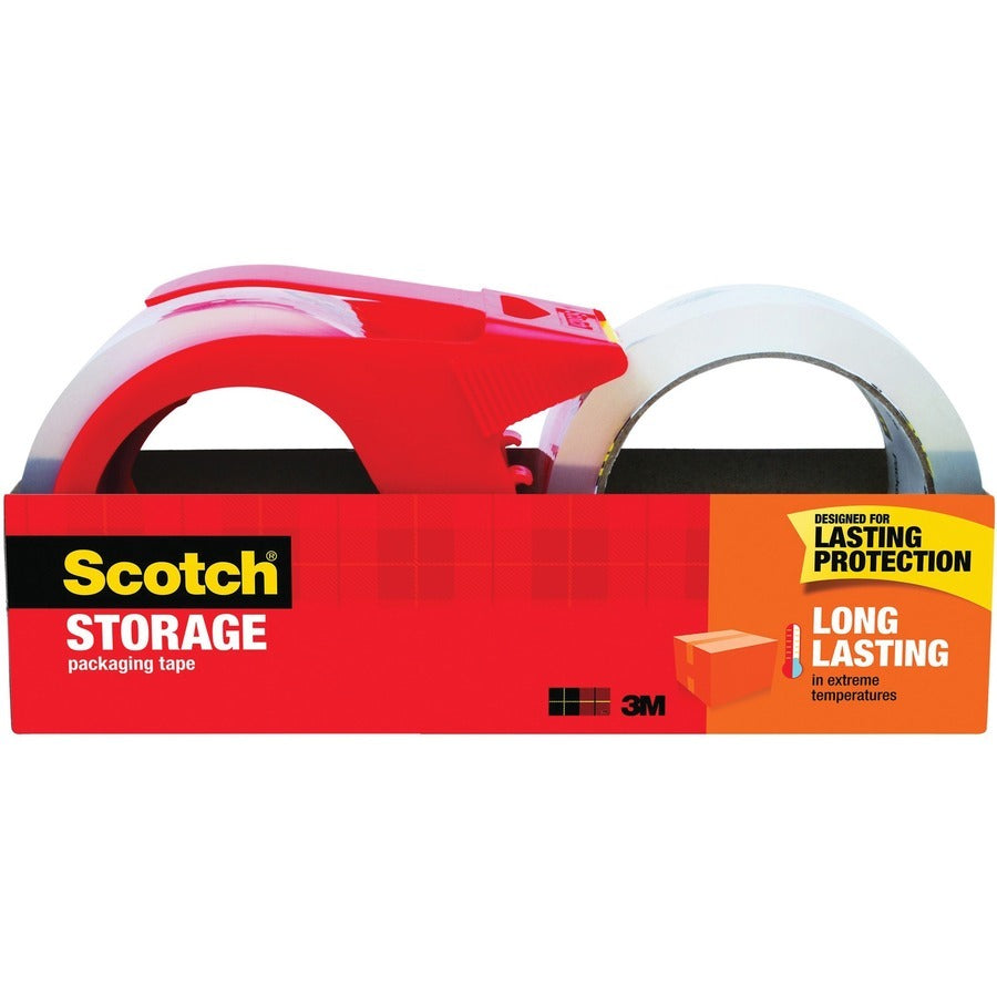 3M 3M MMM3650S4RD Long-Lasting Storage/Packaging Tape 4 Pack 1.88 in x 54.60 yd