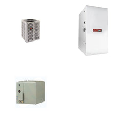 TRANE TRANE 48000 BTU R-454B 15.2 SEER2 Central Heat Pump + Furnace + Coil