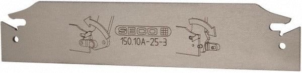 SECO TOOLS Seco 02578589 Double End Neutral Indexable Cutoff Blade