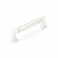 SCHAUB Schaub 474-PN Cabinet Pull 4 in Polished Nickel Haniburton