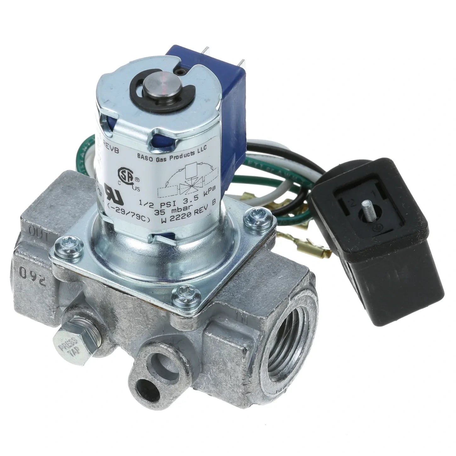 VULCAN Vulcan 00-411497-000F6 Solenoid Gas Valve 120V (1/2 inches) H91DA-6D
