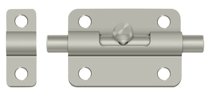 DELTANA Deltana 3BBU15 Barrel Bolt 3 Inches Satin Nickel