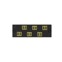 PANDUIT Panduit FAP6WDYLDLCZ 6 Position Fiber Adapter Panel