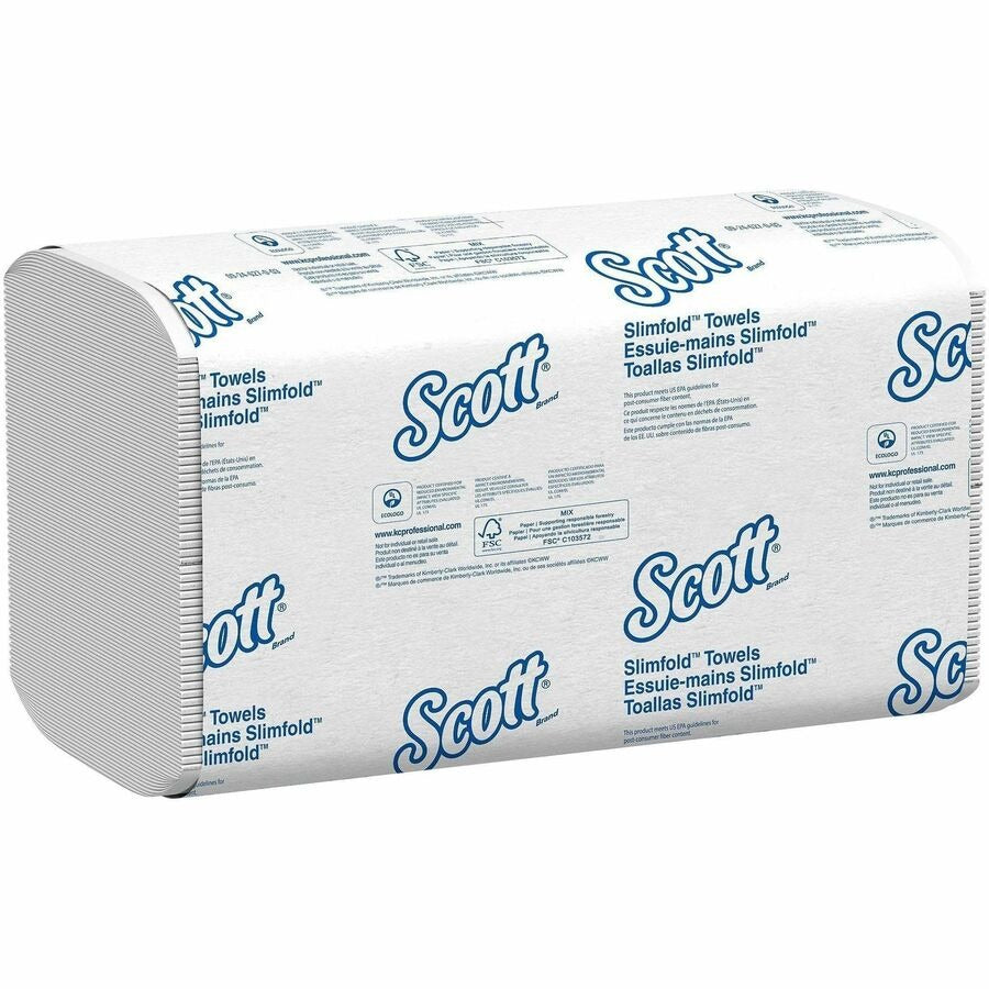 KIMBERLY-CLARK Kimberly-Clark KCC04442 Scott Slimfold Towels (7.5 x 11.6 / 90 Pack)