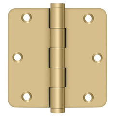DELTANA Deltana DSB35R44 3.5x3.5 Radius Door Hinge Satin Brass