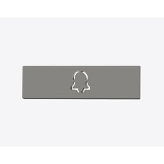 DOORBIRD Doorbird 423864795 Intercom Bell Button RAL9007