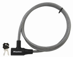 MASTER LOCK Master Lock Co 8154DPF 6 Ft Keyed Cable Lock 3/8 in