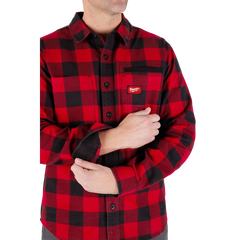 MILWAUKEE Milwaukee M551R-M Gridiron Flannel Shirt Medium (M) M551R-M