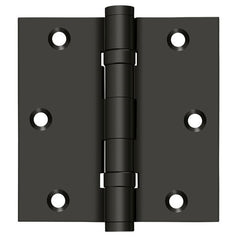 DELTANA Deltana DSB35B10B Square Hinge Ball Bearing Oil Rubbed Bronze