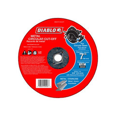 DIABLO Freud DBD070125L01F Metal Cut-off Disc 7 in Aluminum Oxide 10pk