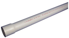 CHARLOTTE PIPE Charlotte Pipe PVC04012B0800 Sch 40 Pvc Pipe 1-1/4 in X 20 Ft
