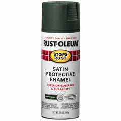 RUST-OLEUM Rust-oleum 7732-830 Satin Enamel Spray Paint 12 Oz