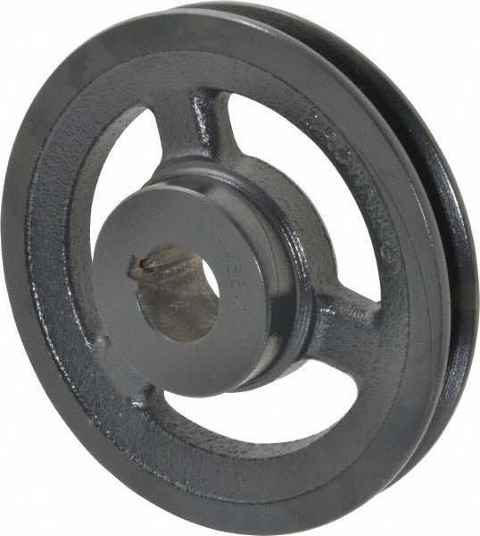 BROWNING Browning 1026814 Single Groove Sheave 1 in Bore Cast Iron