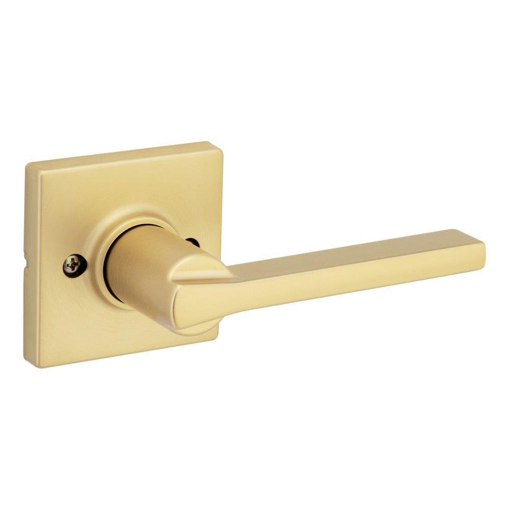KWIKSET Kwikset 488CSLSQT-4 Casey Lever Half Dummy Satin Brass