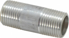 MERIT BRASS Merit Brass 8008-200 Aluminum Pipe Nipple Sch 40