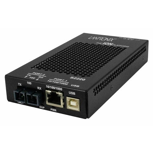 LANTRONIX Transition Networks S2220-1014-BR Media Converter