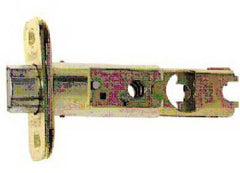 KWIKSET Kwikset 1825-18 Cp 6-way Adjustable Deadlatch Polished Brass