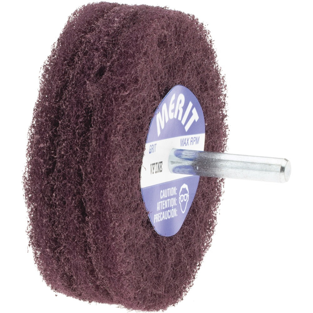 MERIT Merit Abrasives 08834131560 Scrubber Buffing Wheel 3in