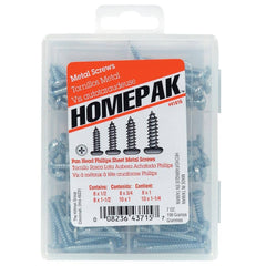 HILLMAN Hillman 41815 Homepak No. 14 Phillips Pan Head Sheet Metal Screw Assortment (5 per pack)