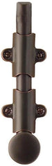 EMTEK Emtek 8511US10B Surface Bolt 6 in 3 Strikes Oil Rubbed Bronze