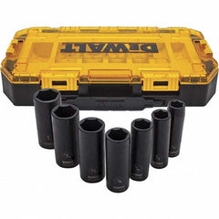 DEWALT Dewalt DWMT74736 Deep Impact Socket Set 7pc 1/2in Drive