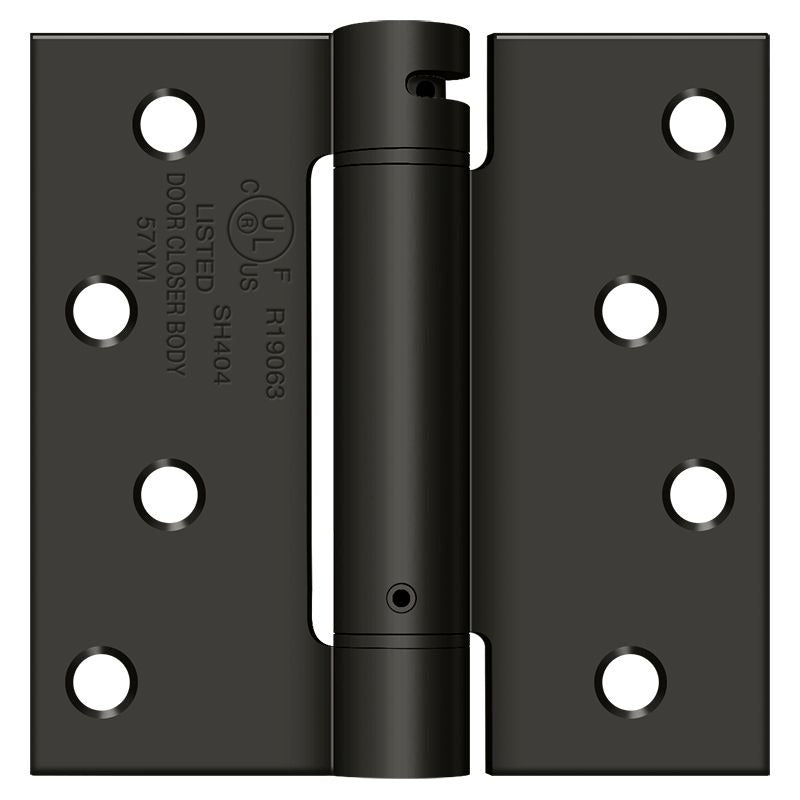 DELTANA Deltana DSH44U10B Spring Hinge 4x4 Oil Rubbed Bronze
