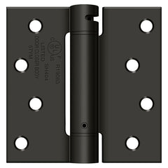 DELTANA Deltana DSH44U10B Spring Hinge 4x4 Oil Rubbed Bronze