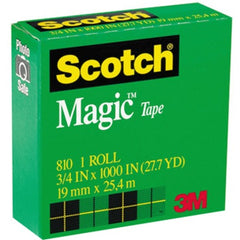 3M 3M MMM8101K Scotch Magic Tape 3/4in x 27.78yd (1 Roll)