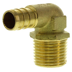 EVERFLOW Everflow PXML3434-NL 3/4 inches PEX Barb x 3/4 inches IPT Male Elbow 90 Degree PXML3434-NL