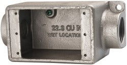 THOMAS & BETTS Thomas Betts FDC3-TB 1 Gang Electrical Device Box Iron