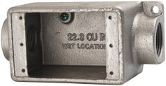 THOMAS & BETTS Thomas Betts FDC3-TB 1 Gang Electrical Device Box Iron