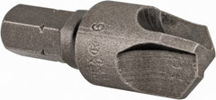 APEX Apex TWD-6 Screwdriver Insert Bit 6 Point Steel