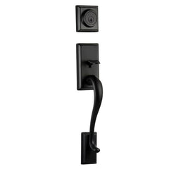 KWIKSET Kwikset 800HELIP-514S.STRKP Hawthorne Handleset Smartkey Matte Black