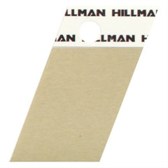 HILLMAN Hillman Fasteners 840546 Reflective Blank Sign 1.5 in Gold 6pk