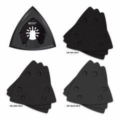 MILWAUKEE Milwaukee IBOTSPV-10 Oscillating Triangle Sanding Pad 10 Pack