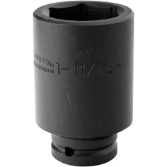 PROTO Proto J07527L Impact Socket 3/4 in Drive 1-11/16 in 6-point