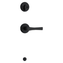 KWIKSET Kwikset 966KAL-514.UNIV Katella Lever Handleset Trim Matte Black