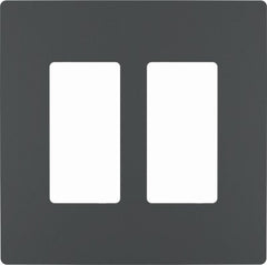 LEGRAND Pass Seymour RWP262GCC6 Two-gang Screwless Wall Plate