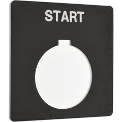 SCHNEIDER ELECTRIC Schneider Electric 9001KN101BP Legend Plate Start 30mm