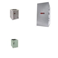 TRANE TRANE 48000 BTU R-454B 15.2 SEER2 Central Heat Pump + Furnace + Coil