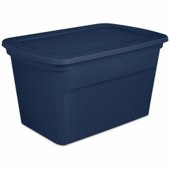 STERILITE Sterilite 17367406 30 Gallon Blue Marine Storage Tote