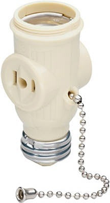 LEGRAND Pass Seymour 1406ICC10 Medium Base Lamp Holder 250W 125V