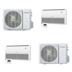 BRAVO ROMA BRAVO ROMA 30000 BTU R-32 23 SEER2 3-Zone Floor/Ceiling Mini Split System