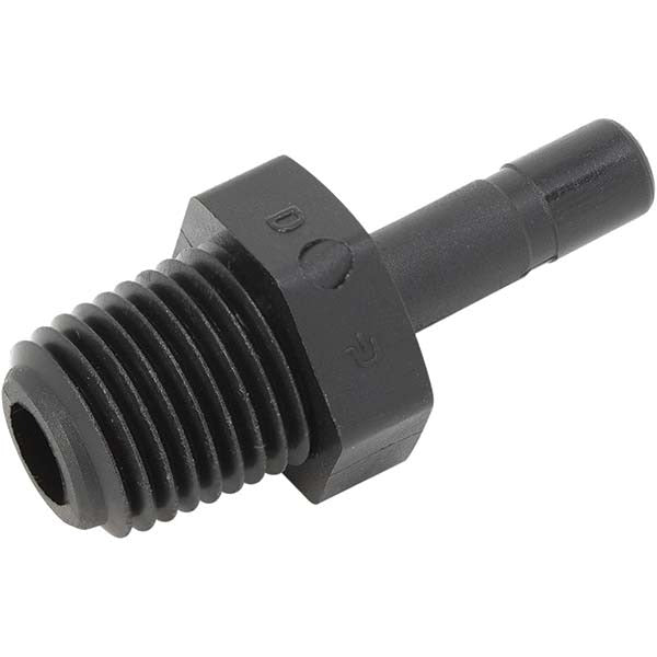 PARKER Parker FB4TMC2 Tube Stem Adapter 1/4 in Od Kynar 250 Psi