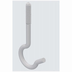 NATIONAL HARDWARE National Mfg N274-928 White Ceiling Hook 2.5 in 3 Pack
