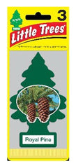 LITTLE TREES Car Freshner Corp U3S-32001 Royal Pine Air Freshener 3 Pack