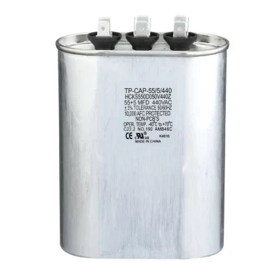 TRADEPRO Tradepro tp-cap-55/5/440 Oval Dual Run Capacitor