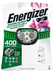 ENERGIZER Eveready Battery Co ENDHDFRLP Rechargeable Headlamp 400 Lumens